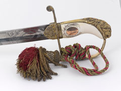 Officer's presentation sword given to Captain John Hilton, 2nd Loyal London Volunteer Infantry, 1804