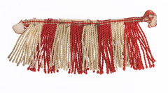 Fringe sample, drummer, 24th (2nd Warwickshire) Regiment of Foot, sealed pattern, 1860