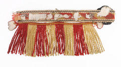 Lace and fringe sample, drummer, 88th Regiment of Foot (Connaught Rangers), sealed pattern, 1860