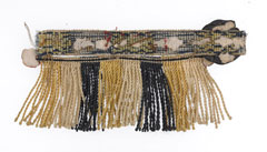 Lace and fringe sample, drummer, 17th (The Leicestershire) Regiment of Foot, sealed pattern, 1860