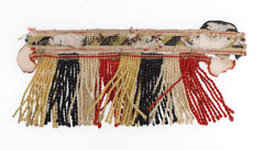 Lace and fringe sample, drummer, 20th (The East Devonshire) Regiment of Foot, sealed pattern, 1860