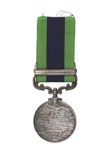 India General Service Medal 1908-35, with clasp, 'Burma 1930-32', awarded to Private W Howe, 1st Battalion, The Buffs (Royal East Kent Regiment)