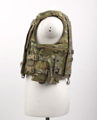 Scalable Tactical Vest, Virtus armour and load carrying system, 2016.