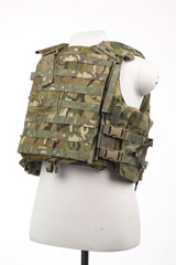 Scalable Tactical Vest, Virtus armour and load carrying system, 2016.