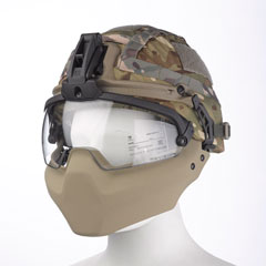 Combat helmet, Virtus armour and load carrying system, 2018 (c)