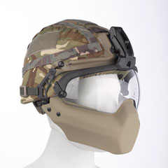 Combat helmet, Virtus armour and load carrying system, 2018 (c)