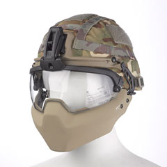 Combat helmet, Virtus armour and load carrying system, 2018