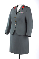 No 2 Dress tunic and skirt, Colonel Eleanor J Bowles, Women's Royal Army Corps, 1976