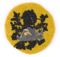 Formation badge, 81st West African Division, 'Black Tarantulas', 1944 (c)