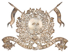 Sabretache badge, 1st Bombay Lancers, 1880-1901