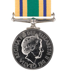 Iraq Reconstruction Service Medal, David 'Dia' Harvey, 2004 (c)