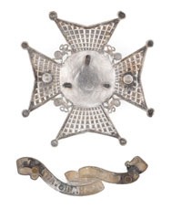 Pouch belt plate, 55th Coke's Rifles (Frontier Force), 1903-1922