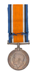 British War Medal 1914-20, Private T H Thomas, Duke of Cambridge's Own (Middlesex Regiment)
