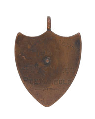 Sports medal awarded to Private Mangold, The Middlesex Regiment (Duke of Cambridge's Own), 1927
