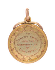 Boer War Tribute Medal, 1900-1901, R J Cross, Yorkshire Imperial Yeomanry