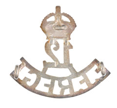 Shoulder title, 3rd Royal Battalion (Sikhs) 12th Frontier Force Regiment, 1939-1945