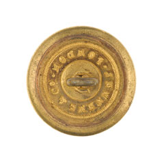 Button, 28th Regiment of Bombay Native Infantry, pre-1888