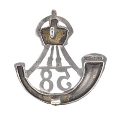 Cap badge, officer, 58th Vaughan's Rifles (Frontier Force) 1903-1922