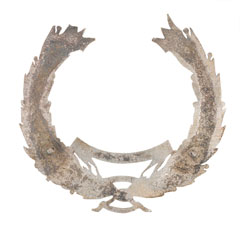 Pouch badge (incomplete), 77th Moplah Rifles, 1903-1907