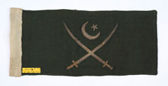 Car pennant, General Sir Frank Messervy, General Headquarters, Pakistan, 1947-1948