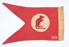 Car pennant, General Sir Frank Messervy, 7th Armoured Division, 1942