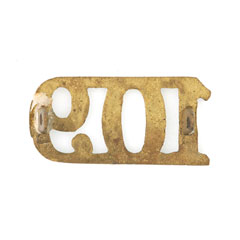 Shoulder title, 109th Infantry, 1903-1922