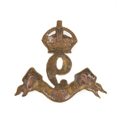 Cap badge, 9th Bombay Infantry, 1901-1903