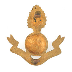 Cap badge, 4th Battalion, 4th Bombay Grenadiers, 1903-1922