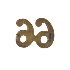 Shoulder title, 66th Punjabis, 1903-1922