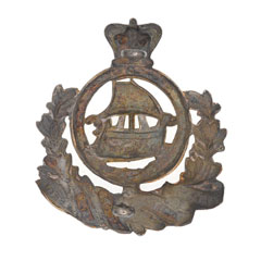 Cap badge, officer, 9th Madras Infantry, pre-1901