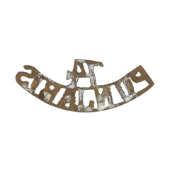 Shoulder title, 74th Punjabis, 1903-1922