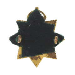 Cap badge, officer, 87th Punjabis, 1903-1922