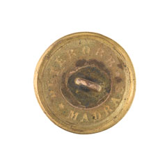 Button, 14th Regiment of Madras Infantry, pre-1901