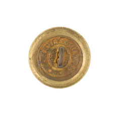 Cap badge button, 87th Punjabis, 1903-1922