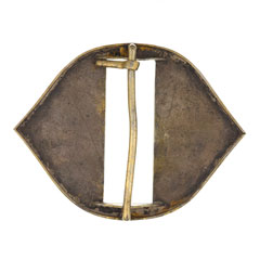 Shoulder belt buckle, 7th Bengal Cavalry, 1861-1904