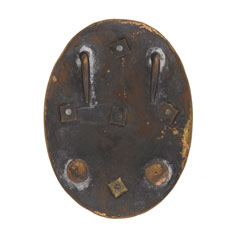 Shoulder belt plate, officer, Halifax Local Militia, 1808-1814