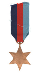 1939-45 Star, Frederick James Terry, The Buffs (Royal East Kent Regiment)