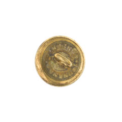 Cap badge button, 1st Punjab Regiment, 1922-1947