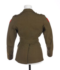 Tunic, service dress, pattern 1941, Lance Corporal Marjorie Buy, Auxiliary Territorial Service, 1943