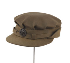 Peaked forage cap, service dress, Major Pelly, Auxiliary Territorial Service, 1941 (c)