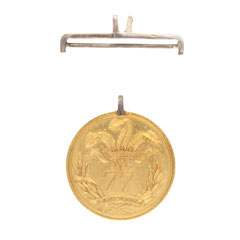Gold Regimental Medal, 77th (East Middlesex) Regiment of Foot, 1820 (c)-1844 (c)