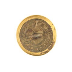 Button, 1st Regiment of Bombay Infantry (Grenadiers), pre-1901.