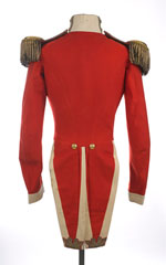 Officer's full dress coatee, Captain John Lewes, 3rd (The East Kent) Regiment of Foot (The Buffs), 1831-1855 (c)