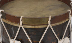 Side drum, 3rd Battalion, 4th (or The King's Own) Regiment of Foot, 1799 (c)