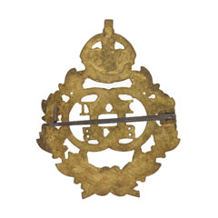 Pugri badge, 36th (Sikh) Regiment of Bengal Infantry, 1887-1901