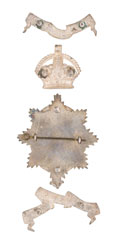 Pouch badge, 19th Bengal Lancers (Fane's Horse), 1901-1903