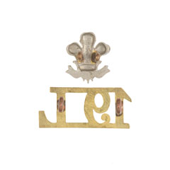 Shoulder title, 19th King George's Own Lancers, 1922-1937