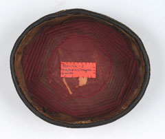 Forage cap, pillbox, undress, officer, worn by the 3rd (Prince of Wales's) Dragoon Guards or 5th (Princess Charlotte of Wales's) Dragoon Guards, 1875 (c)