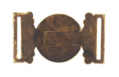 Waistbelt clasp, officer, St Lucia Local Forces, 1880 (c)