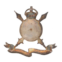 Cap badge, officer, the Madras Regiment, 1945-1950